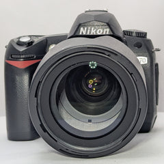 Nikon D70 DSLR with 18-70mm f/3.5-4.5G ED AF-S DX Lens – Classic 6.1MP Retro Digital Kit