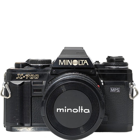 Minolta X-700 35mm Film Camera  50mm f/1.7 Lens - Excellent