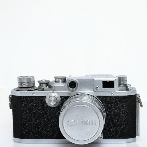 Canon II S2 35mm Rangefinder Camera 50/1.8 screw mount lens