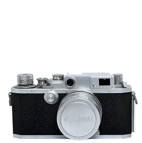 Canon II S2 35mm Rangefinder Camera 50/1.8 screw mount lens