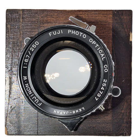 Fujinon-W 250/6.7 4X5 5X7 8X10 Lens, Copal Shutter