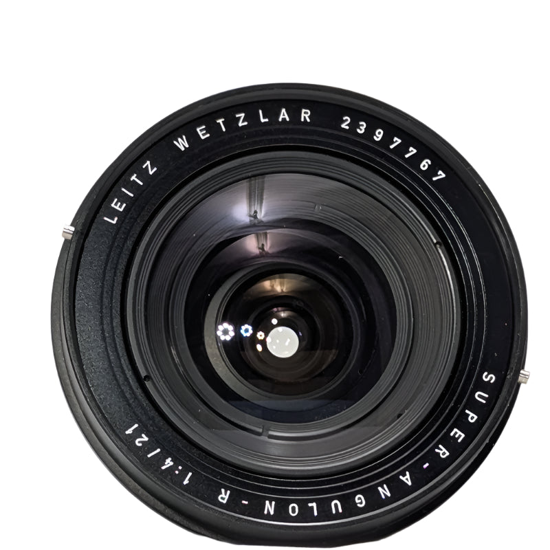 Leica Leitz Super Angulon -R 21mm f4 wide angle lens