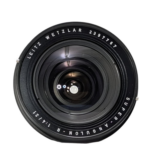 Leica Leitz Super Angulon -R 21mm f4 wide angle lens