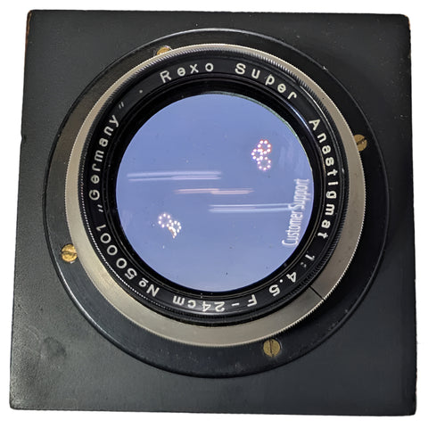 Rexo 24cm (240mm) super Anastigmat Barrel Lens - no shutter (Rare) | Camera Trading Company