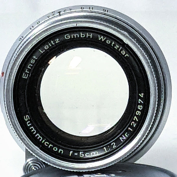 Leitz Leica Summicron 5cm (50mm) M mount f2 collapsible lens 