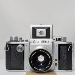 Asahiflex IIa SLR with Takumar 58mm f/2.4 Lens – Early Japanese SLR Classic (Fully Overhauled)