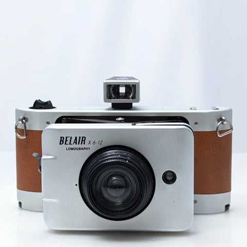 Lomography Belair X 6-12 Medium Format Camera with 58mm f8 and 90mm f8 lenses and 6x12, 6x9 6x6 masks.