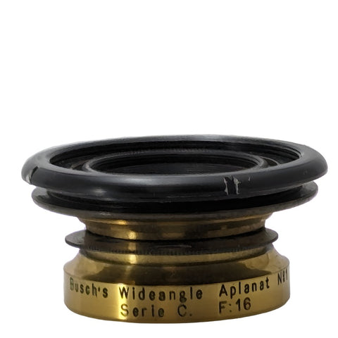 Busch Aplanat No1 Series C Wide angle f16 Brass lens