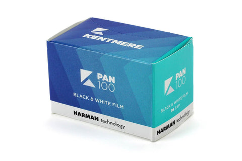 Kentmere Pan 100 Black and white film 35mm 36 exposures