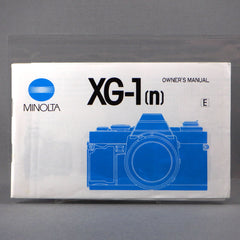 Minolta XG-1 Camera, Minolta MD 50mm f 1.7 lens, and Minolta Auto 118X flash  Complete Kit– Used Excellent Plus