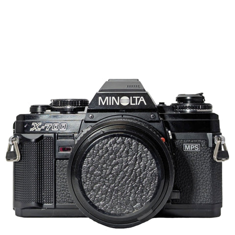 Minolta X-700 35 mm SLR Film Camera w/ Minolta 50 mm f/1.7 Lens – Mint Condition | Camera Trading Company