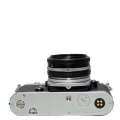 Nikon FM 35mm SLR Film Camera (Chrome) with Nikkor 50mm f/1.8 Lens – Camera Trading Company