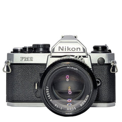 Nikon FM2N 35mm SLR Film Camera (Chrome) with Nikkor 50mm f/1.4 AI Lens – Camera Trading Company