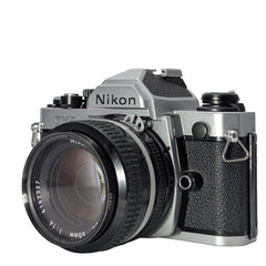 Nikon FM2N 35mm SLR Film Camera (Chrome) with Nikkor 50mm f/1.4 AI Lens – Camera Trading Company