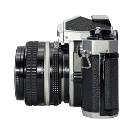 Nikon FM2N 35mm SLR Film Camera (Chrome) with Nikkor 50mm f/1.4 AI Lens – Camera Trading Company