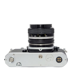 Nikon FM2N 35mm SLR Film Camera (Chrome) with Nikkor 50mm f/1.4 AI Lens – Camera Trading Company