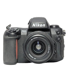 Nikon F100 film camera w/ AF Nikkor 35-70mm lens