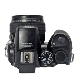 Olympus SP-570UZ Ultra Zoom Camera – 10MP, 20× Zoom, Dual IS, EVF