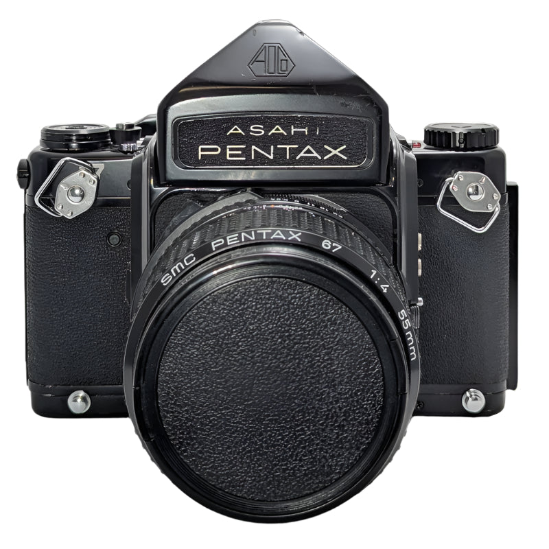 数々の賞を受賞 Medium 67 Pentax Format Mirror-Up – Lens SMC f/4 55mm w/ SLR フィルムカメラ