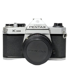 Pentax K1000 35mm film camera w/ 50/2 lens