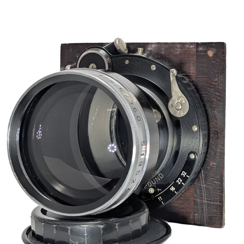 Schneider-Kreuznach 360mm f5.5 TELE-XENAR lens w/ Compound