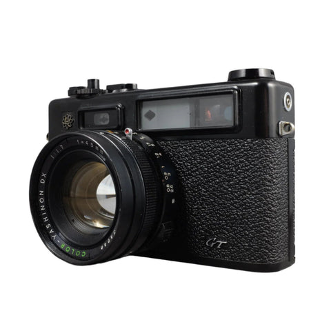 Yashica Electro 35 GT Rangefinder Film Camera Black Model – Used – Near Mint