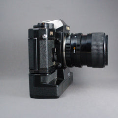 Yashica FR Camera, ML 35-70mm Zoom lens, and Yashica Winde