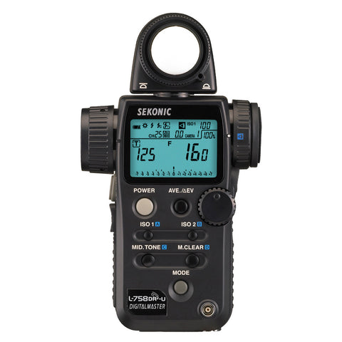 Sekonic L-758DR Digital Master Light meter