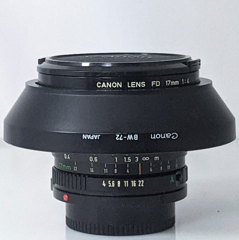 Canon New FD 17mm f4.0 Ultra wide angle  Lens Used- Mint