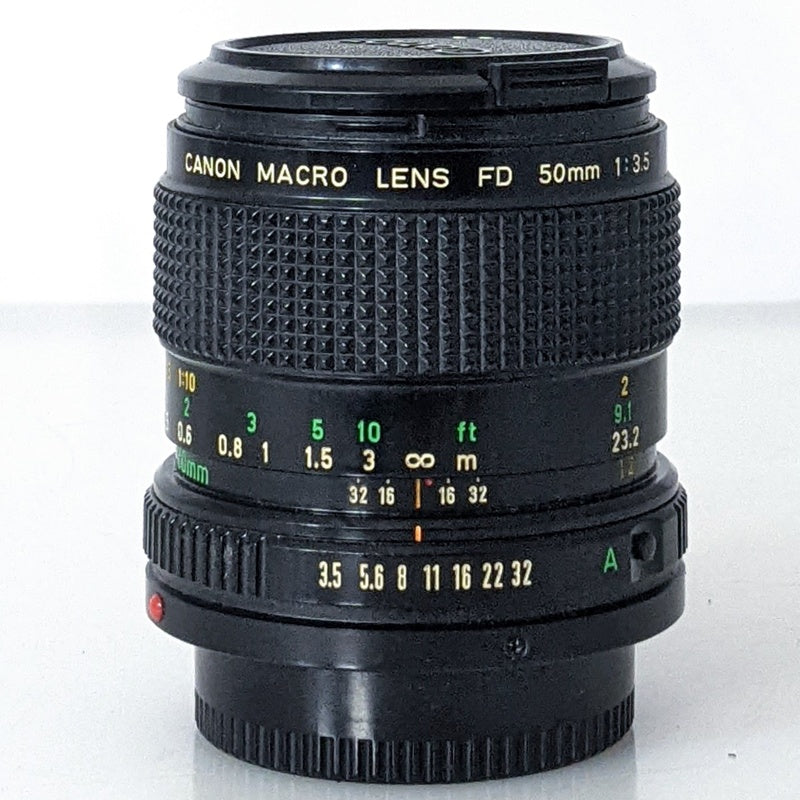 Canon New FD 50mm f3.5 macro lens Near mint – Camera Trading Company