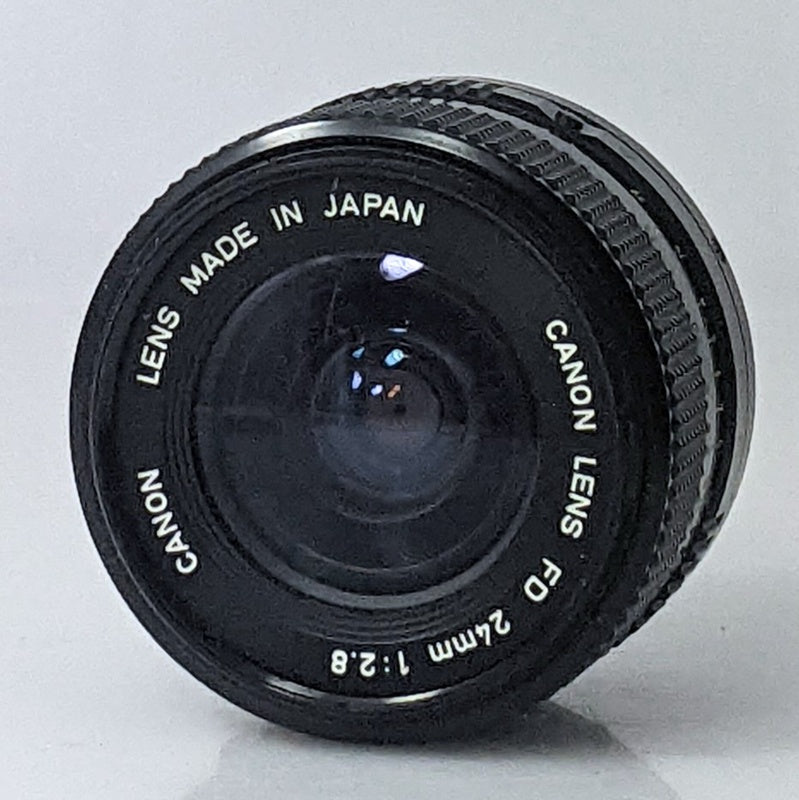 Canon New FD 24mm f2.8 Lens Used- Like New – Camera Trading Company