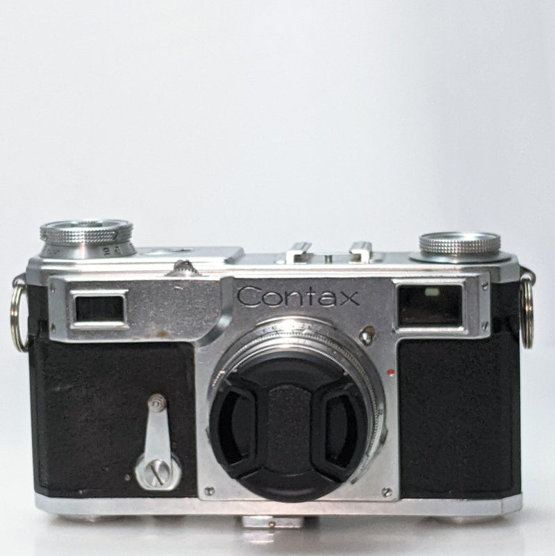 Contax II Zeiss Ikon 35mm Camera with Carl Zeiss Sonnar 5cm (50mm