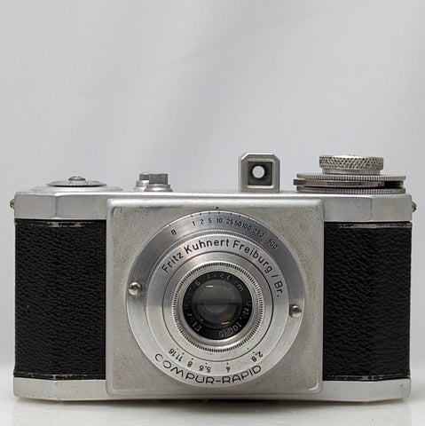 Very Rare Efka Square Format (24mm x 24mm) 35mm film camera with case circa 1947