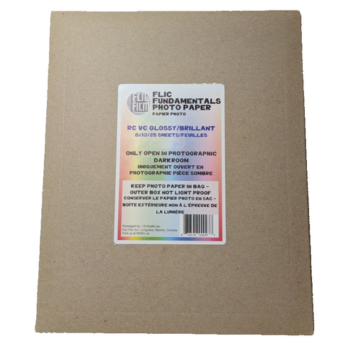 Flic Fundamentals VC RC 8×10 Glossy Photographic Paper (25 Sheets)