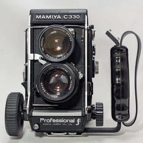 Mamiya C330 Professional TLR Film Camera with 105mm Lens — Mint