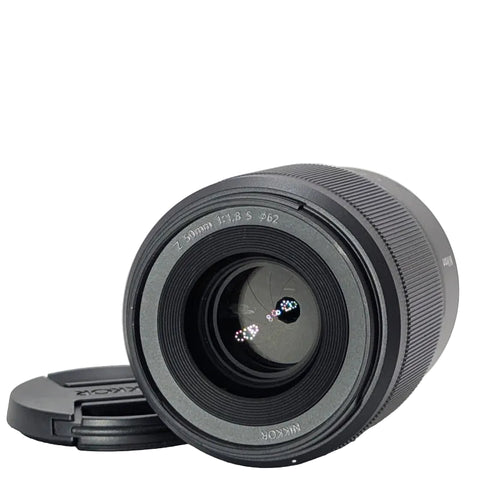 Nikon NIKKOR Z 50mm f/1.8 S Lens (Z-Mount) with Box & Manuals