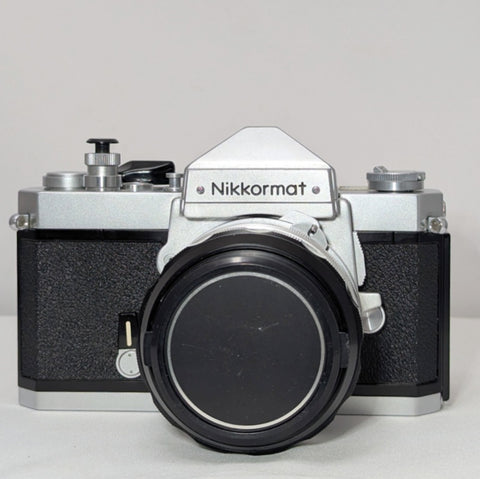 Nikkormat FTN (Chrome) with Nikkor 50mm f/1.4 (Non-AI) – Like New Condition