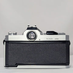 Nikkormat FT2 35 mm SLR Film Camera (Chrome) w/ Nikkor 50 mm f/2 Lens