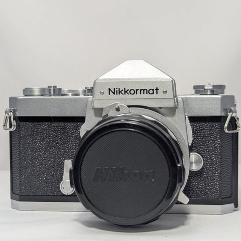Nikkormat FTN 35 mm SLR Film Camera (Chrome) w/ Nikkor 28 mm f/3.5 Lens –  near mint Condition | Camera Trading Company