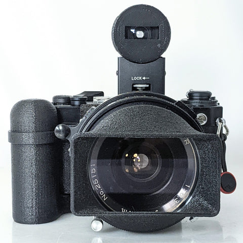 Trastic PressPan 35mm Panoramic film camera w/ 50mmm f6.3 lens LENS, Like New