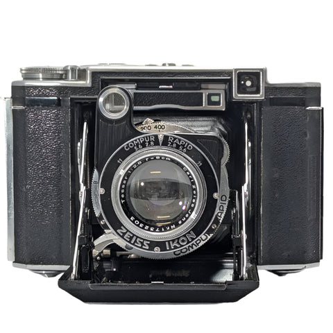 Zeiss Ikon Super Ikonta (530/16) Medium Format 6X6 Rangefinder Camera w/Carl Zeiss Tessar 80mm (8cm) 2.8 lens Excellent Plus