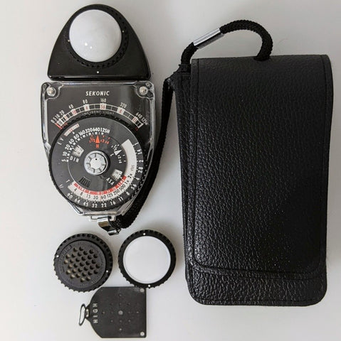Sekonic Studio Deluxe Light Meter  L-398 - Mint Condition