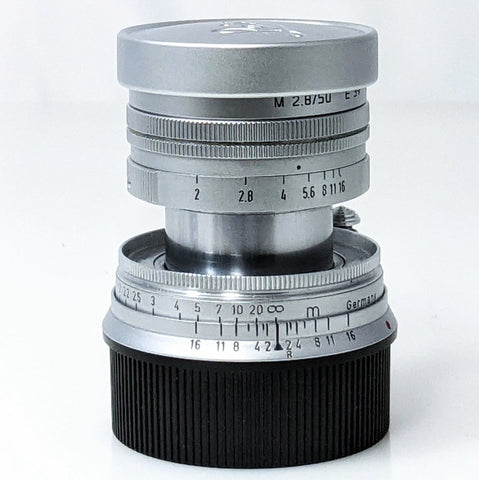 Leitz Leica Summicron 5cm (50mm) M  mount f2 collapsible lens   -  mint