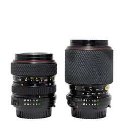 Two Lens Kit for Minolta MD Film Camera 28-70 (w/ macro) & 70-210 Tokina SD II lenses