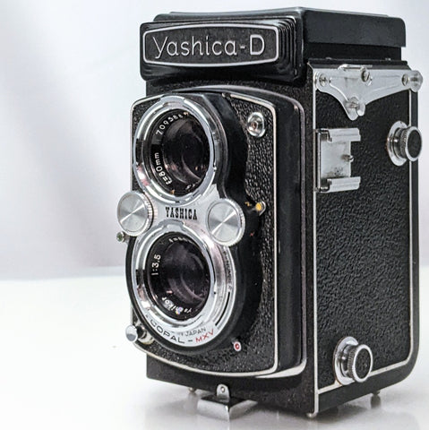 Yashica D TLR 6x6;  80mm f3.5mm Yashikor lens Excellent plus