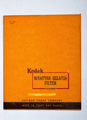 New-Old Stock (NOS) Kodak Wratten 87C 8X8 inch 203mm Gelatin Filter