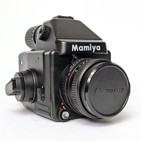 Mamiya 645e w\ Mamiya Sekor 80mm f2.8 lens Eye level finder, Mint