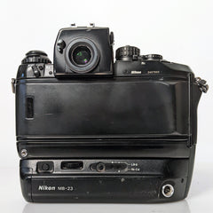 Nikon F4 with Nikkor AF 28-80 f3.5-f5.6 Zoom lens & MB23 power winder