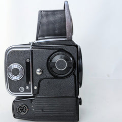 Used Hasselblad 500 EL/M black body, film back and battery converters