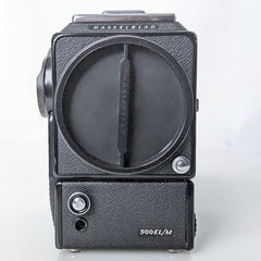 Used Hasselblad 500 EL/M black body, film back and battery converters